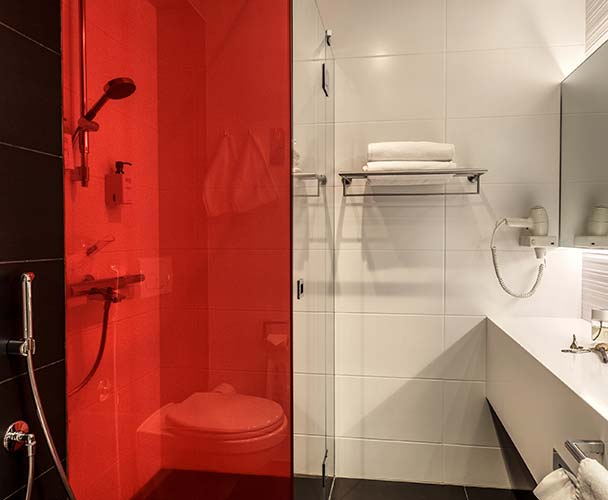 Dusch på Scandic Tampere Station