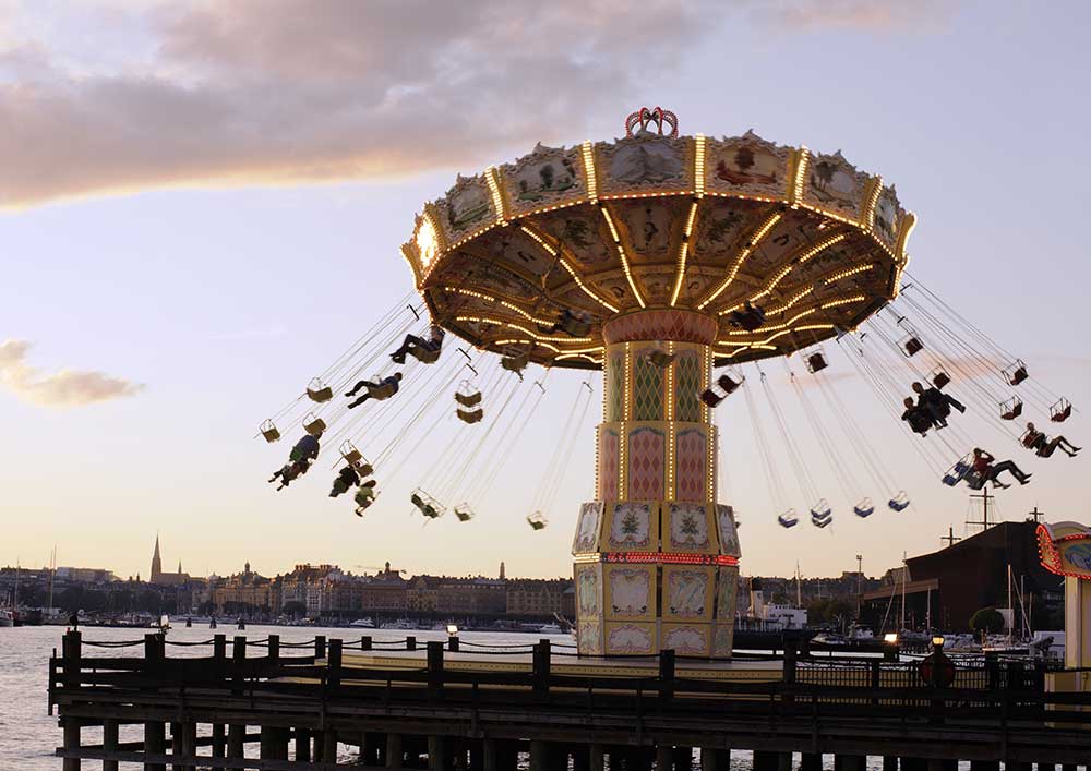 Gröna Lund on avatud kevadest (märts/aprill) septembrini