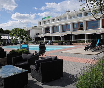 Poolen på Hotell Arkipelag på Åland